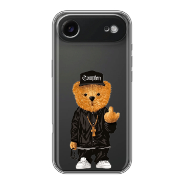 Силиконовый чехол на Iphone Air с принтом Мишка