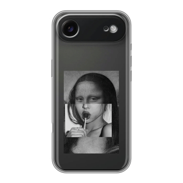 Силиконовый чехол на Iphone Air с принтом Мона Лиза