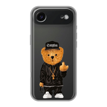 Силиконовый чехол на Iphone Air с принтом Плюшевый медведь