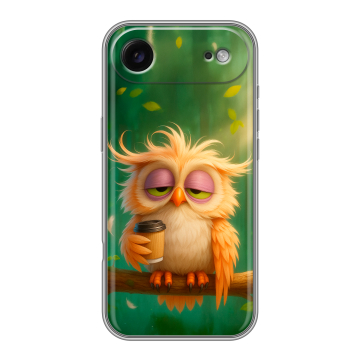 Силиконовый чехол на Iphone Air с принтом сова