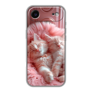 Силиконовый чехол на Iphone Air с принтом котята котики Силиконовый чехол на Iphone Air с принтом котята котики