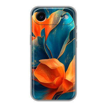 Силиконовый чехол на Iphone Air с принтом Цветы