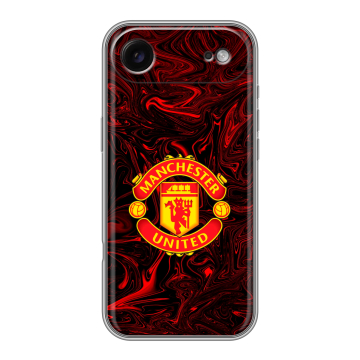 Силиконовый чехол на Iphone Air с принтом Manchester United