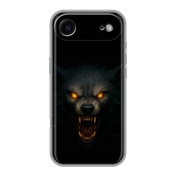 Силиконовый чехол на Iphone Air с принтом Волк