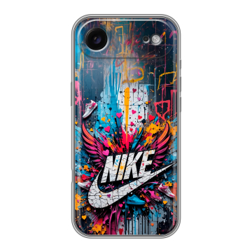Силиконовый чехол на Iphone Air с принтом Nike Найк