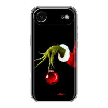 Силиконовый чехол на Iphone Air с принтом Новый год Гринч