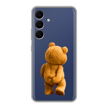 Силиконовый чехол на Samsung Galaxy S25 FE с принтом Медведь Силиконовый чехол на Samsung Galaxy S25 FE с принтом Медведь