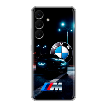 Силиконовый чехол на Samsung Galaxy S25 FE с принтом БМВ BMW Силиконовый чехол на Samsung Galaxy S25 FE с принтом БМВ BMW