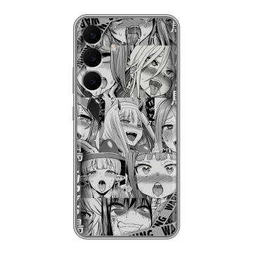 Силиконовый чехол на Samsung Galaxy S25 FE с принтом Ahegao Ахегао Аниме Силиконовый чехол на Samsung Galaxy S25 FE с принтом Ahegao Ахегао Аниме