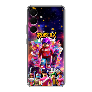 Силиконовый чехол на Samsung Galaxy S25 FE с принтом Roblox Роблокс Силиконовый чехол на Samsung Galaxy S25 FE с принтом Roblox Роблокс