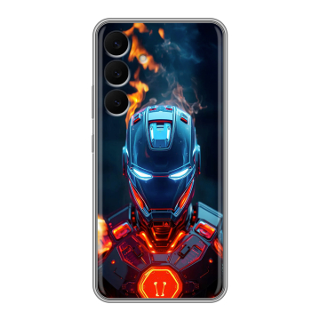 Силиконовый чехол на Samsung Galaxy S25 FE с принтом IronMan Железный человек Силиконовый чехол на Samsung Galaxy S25 FE с принтом IronMan Железный человек