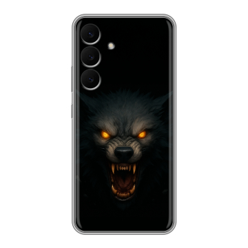 Силиконовый чехол на Samsung Galaxy S25 FE с принтом Волк Силиконовый чехол на Samsung Galaxy S25 FE с принтом Волк