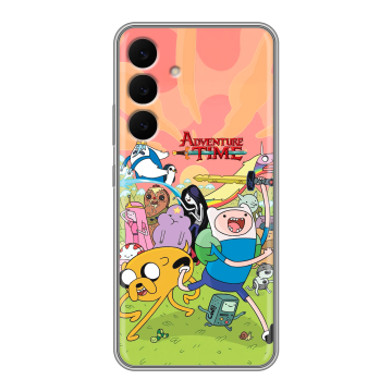 Силиконовый чехол на Samsung Galaxy S25 FE с принтом Adventure time Время приключений Силиконовый чехол на Samsung Galaxy S25 FE с принтом Adventure time Время приключений