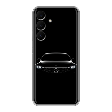 Силиконовый чехол на Samsung Galaxy S25 FE с принтом Mercedes Мерседес Силиконовый чехол на Samsung Galaxy S25 FE с принтом Mercedes Мерседес