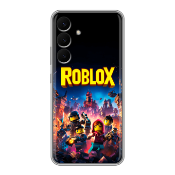 Силиконовый чехол на Samsung Galaxy S25 FE с принтом Roblox Роблокс Силиконовый чехол на Samsung Galaxy S25 FE с принтом Roblox Роблокс