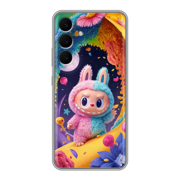 Силиконовый чехол на Samsung Galaxy S25 FE с принтом Labubu Лабубу Силиконовый чехол на Samsung Galaxy S25 FE с принтом Labubu Лабубу