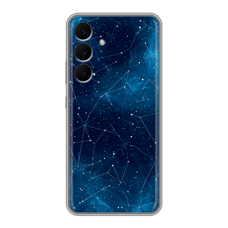 Силиконовый чехол на Samsung Galaxy S25 FE с принтом Космос звезды Силиконовый чехол на Samsung Galaxy S25 FE с принтом Космос звезды