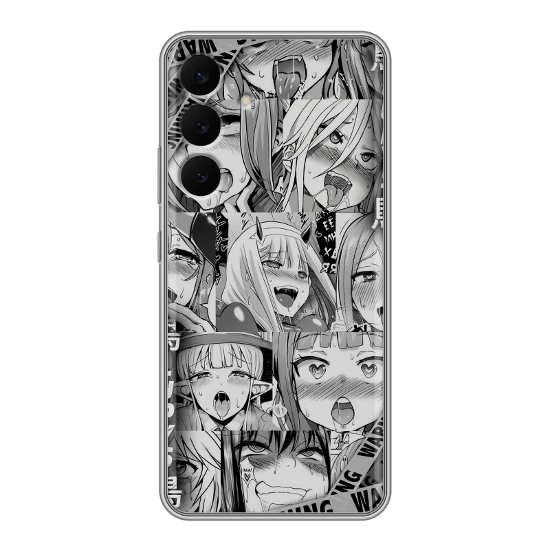 Силиконовый чехол на Samsung Galaxy S25 FE с принтом Ahegao Ахегао Аниме Силиконовый чехол на Samsung Galaxy S25 FE с принтом Ahegao Ахегао Аниме