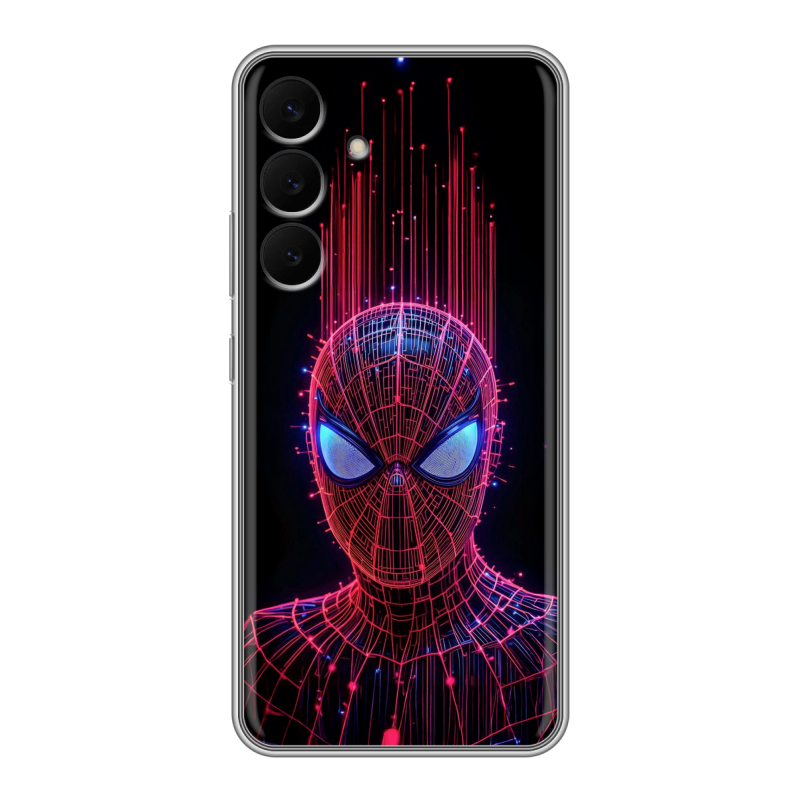 Силиконовый чехол на Samsung Galaxy S25 FE с принтом Spiderman Человек паук Силиконовый чехол на Samsung Galaxy S25 FE с принтом Spiderman Человек паук