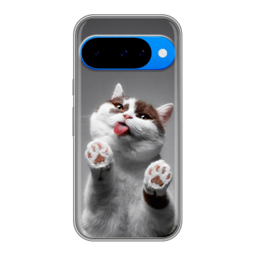 Силиконовый чехол на Google Pixel 10 с принтом Коты