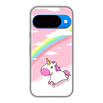 Силиконовый чехол на Google Pixel 10 с принтом Единорог Силиконовый чехол на Google Pixel 10 с принтом Единорог
