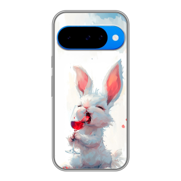 Силиконовый чехол на Google Pixel 10 с принтом кролик зайчик Силиконовый чехол на Google Pixel 10 с принтом кролик зайчик