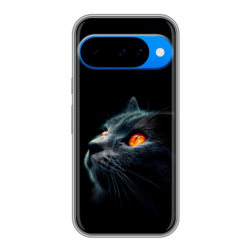 Силиконовый чехол на Google Pixel 10 с принтом милый котик
