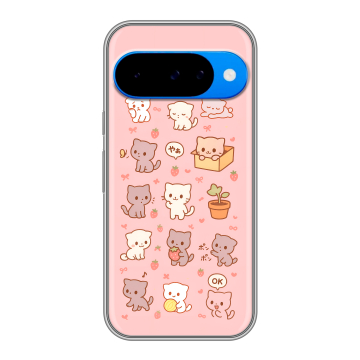 Силиконовый чехол на Google Pixel 10 с принтом Hello Kitty Хелоу Кити