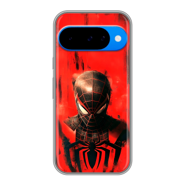 Силиконовый чехол на Google Pixel 10 с принтом человек паук spiderman