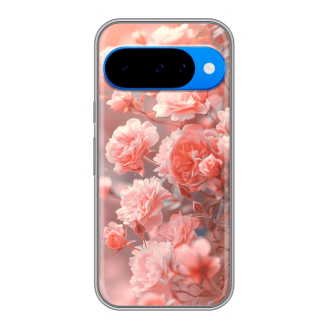 Силиконовый чехол на Google Pixel 10 с принтом Розы цветы Силиконовый чехол на Google Pixel 10 с принтом Розы цветы