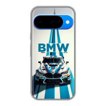 Силиконовый чехол на Google Pixel 10 с принтом БМВ BMW Силиконовый чехол на Google Pixel 10 с принтом БМВ BMW