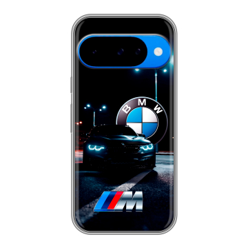 Силиконовый чехол на Google Pixel 10 с принтом БМВ BMW Силиконовый чехол на Google Pixel 10 с принтом БМВ BMW