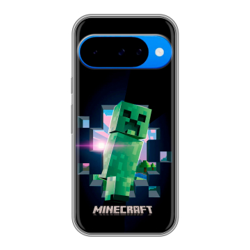Силиконовый чехол на Google Pixel 10 с принтом Майнкрафт Minecraft Силиконовый чехол на Google Pixel 10 с принтом Майнкрафт Minecraft