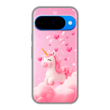 Силиконовый чехол на Google Pixel 10 с принтом Единорог Силиконовый чехол на Google Pixel 10 с принтом Единорог