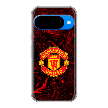 Силиконовый чехол на Google Pixel 10 с принтом Manchester United Силиконовый чехол на Google Pixel 10 с принтом Manchester United