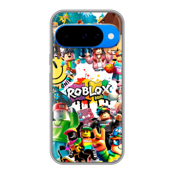 Силиконовый чехол на Google Pixel 10 с принтом Roblox Роблокс Силиконовый чехол на Google Pixel 10 с принтом Roblox Роблокс