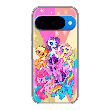 Силиконовый чехол на Google Pixel 10 с принтом My little pony Дружба чудо Силиконовый чехол на Google Pixel 10 с принтом My little pony Дружба чудо