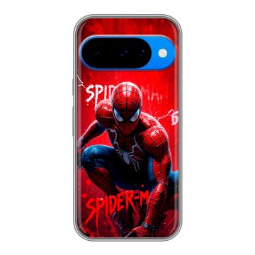 Силиконовый чехол на Google Pixel 10 с принтом Spiderman Человек паук Силиконовый чехол на Google Pixel 10 с принтом Spiderman Человек паук