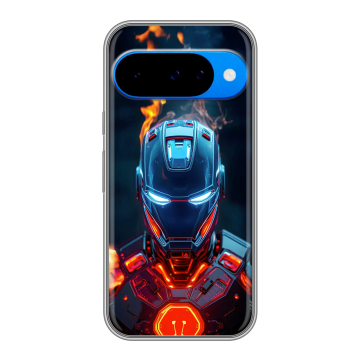 Силиконовый чехол на Google Pixel 10 с принтом IronMan Железный человек Силиконовый чехол на Google Pixel 10 с принтом IronMan Железный человек