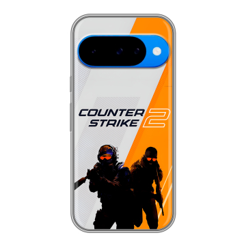 Силиконовый чехол на Google Pixel 10 с принтом Counter Strike Силиконовый чехол на Google Pixel 10 с принтом Counter Strike