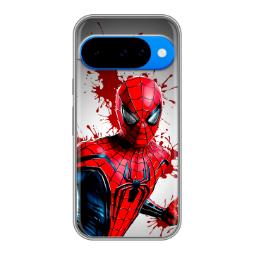 Силиконовый чехол на Google Pixel 10 с принтом Spiderman Человек паук Силиконовый чехол на Google Pixel 10 с принтом Spiderman Человек паук