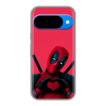 Силиконовый чехол на Google Pixel 10 с принтом Дедпул Deadpool Силиконовый чехол на Google Pixel 10 с принтом Дедпул Deadpool