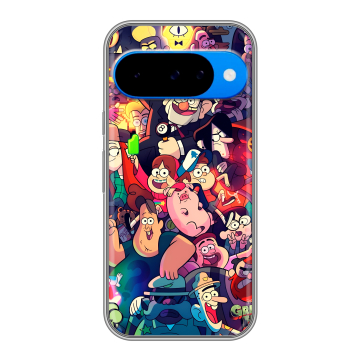 Силиконовый чехол на Google Pixel 10 с принтом Gravity Falls Гравити Фолз Силиконовый чехол на Google Pixel 10 с принтом Gravity Falls Гравити Фолз