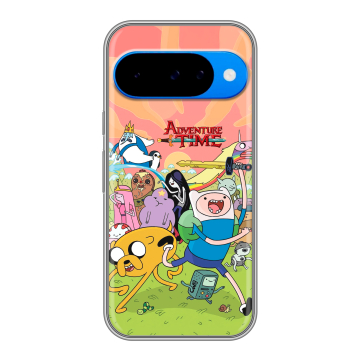 Силиконовый чехол на Google Pixel 10 с принтом Adventure time Время приключений Силиконовый чехол на Google Pixel 10 с принтом Adventure time Время приключений