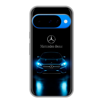Силиконовый чехол на Google Pixel 10 с принтом Mercedes Мерседес Силиконовый чехол на Google Pixel 10 с принтом Mercedes Мерседес