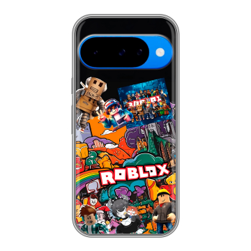 Силиконовый чехол на Google Pixel 10 с принтом Roblox Роблокс Силиконовый чехол на Google Pixel 10 с принтом Roblox Роблокс