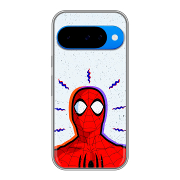 Силиконовый чехол на Google Pixel 10 с принтом Spiderman Человек паук Силиконовый чехол на Google Pixel 10 с принтом Spiderman Человек паук