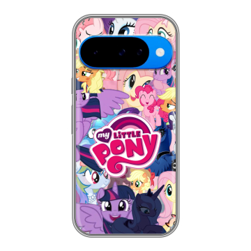 Силиконовый чехол на Google Pixel 10 с принтом My little pony Дружба чудо Силиконовый чехол на Google Pixel 10 с принтом My little pony Дружба чудо