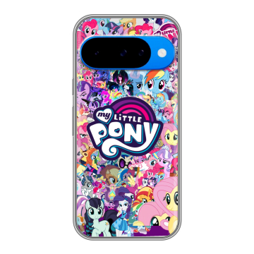 Силиконовый чехол на Google Pixel 10 с принтом My little pony Дружба чудо Силиконовый чехол на Google Pixel 10 с принтом My little pony Дружба чудо