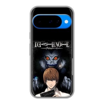 Силиконовый чехол на Google Pixel 10 с принтом Death note Тетрадь смерти Силиконовый чехол на Google Pixel 10 с принтом Death note Тетрадь смерти